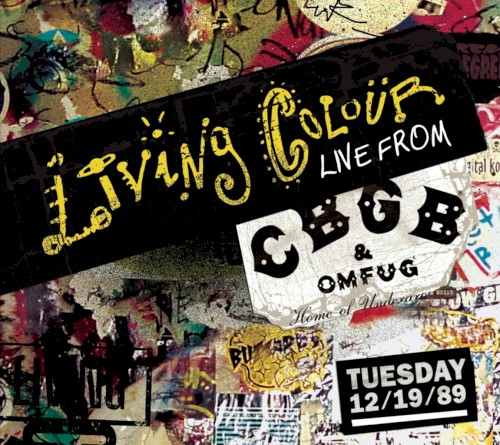 Portada del álbum Live From CBGB's de Living Colour