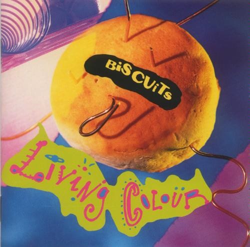 Portada del EP Biscuits de Living Colour