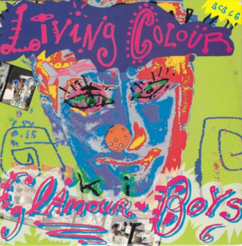Living Colour 的 Glamour Boys 單曲 封面
