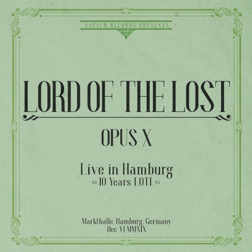 Lord of the Lost 的 Opus X (Live In Hamburg) 专辑封面
