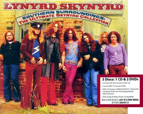 Southern Surroundings: The Ultimate Skynyrd Collection by Lynyrd Skynyrd album cover art