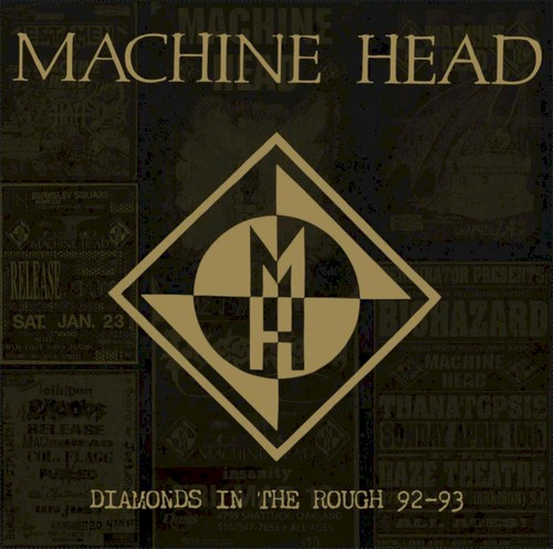 Portada del álbum Diamonds in the Rough 92–93 de Machine Head