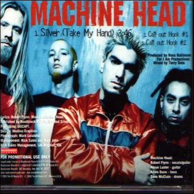 Silver (Take My Hand) by Machine Head single cover art