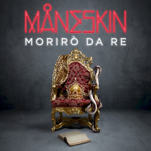 Morirò da re by Måneskin single cover art
