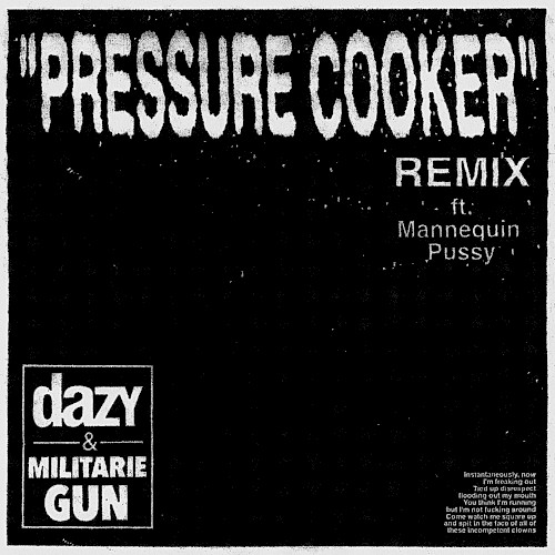 Mannequin Pussy 的 Pressure Cooker (remix) 單曲 封面