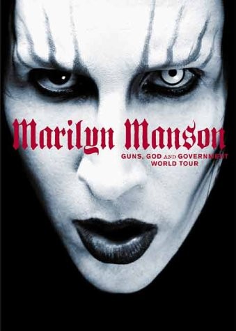 Marilyn Manson 的 Guns, God and Government World Tour 專輯 封面