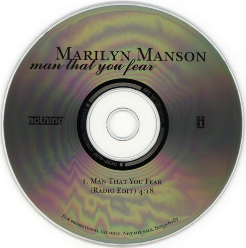 Pochette de The Man That You Fear par Marilyn Manson (single)