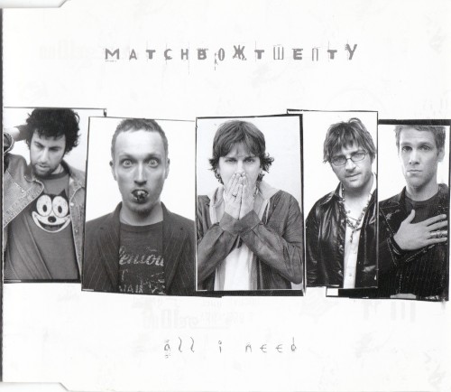 Pochette de All I Need par Matchbox Twenty (single)