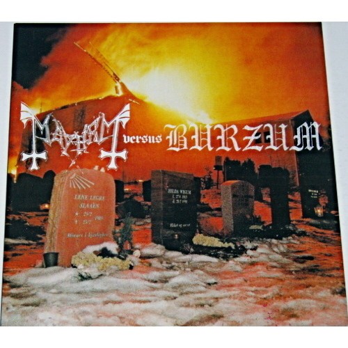 Mayhem Versus Burzum by Mayhem album cover art