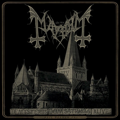 Portada del álbum De Mysteriis Dom Sathanas Alive de Mayhem