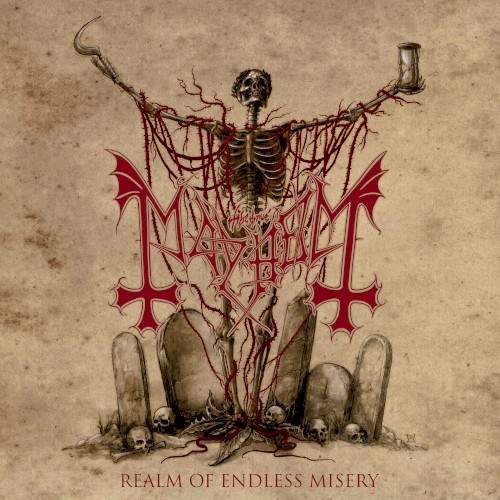 Realm of Endless Misery by Mayhem single cover art
