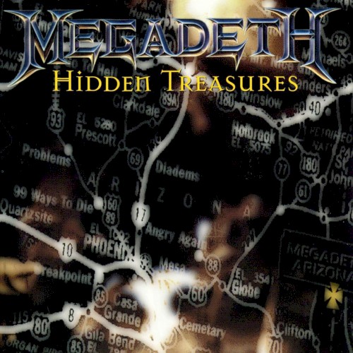Hidden Treasures by Megadeth EP cover art