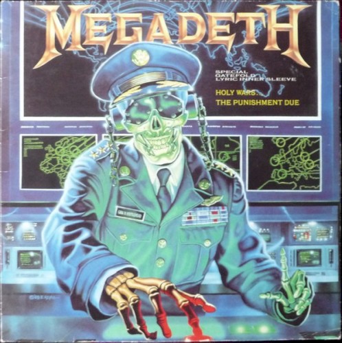 Pochette de Holy Wars… The Punishment Due par Megadeth (single)