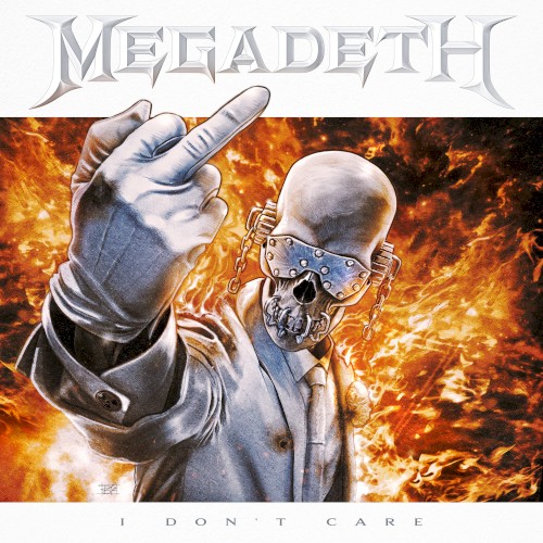 I Don’t Care by Megadeth single cover art