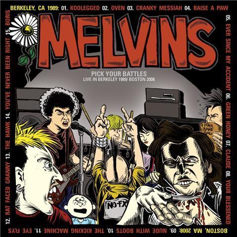 Pochette de Pick Your Battles par Melvins (album)