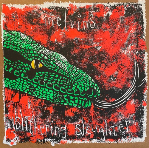 Slithering Slaughter by Melvins EP cover art