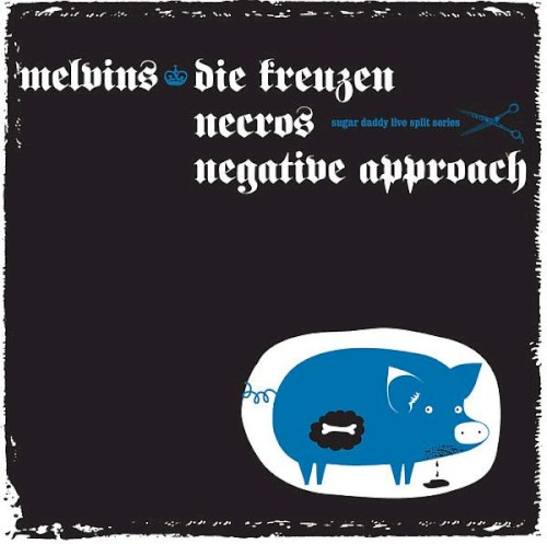 Portada del sencillo Sugar Daddy Live Split Series, 5 de Melvins