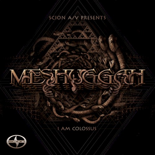 I Am Colossus by Meshuggah single cover art