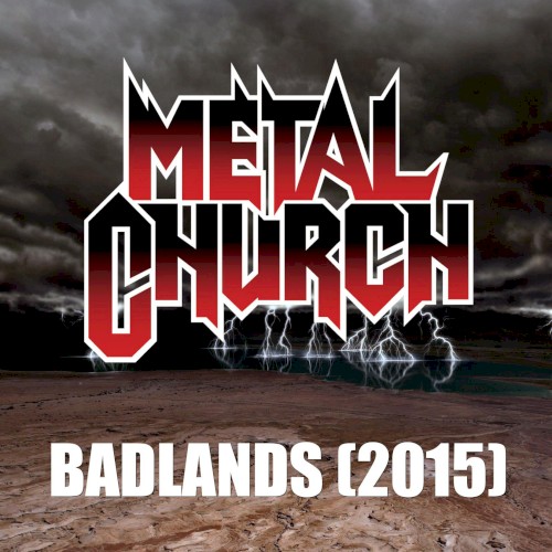 Badlands (2015) by Metal Church single cover art