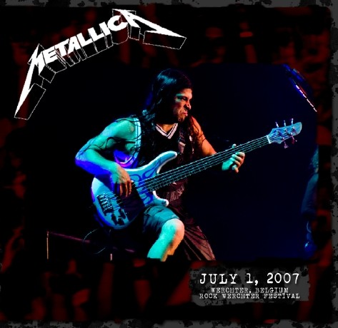 2007‐07‐01: Rock Werchter Festival, Werchter, Belgium by Metallica album cover art