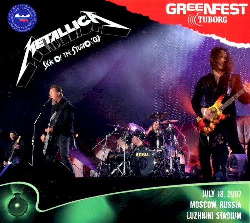Portada del álbum 2007‐07‐18: Luzhniki Stadium, Moscow, Russia de Metallica