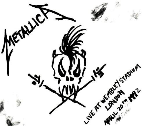 Live at Wembley Stadium, London, England / April 20th, 1992 by Metallica album cover art