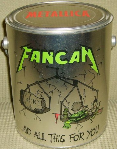 Fan Can #4: …And All This for You by Metallica album cover art