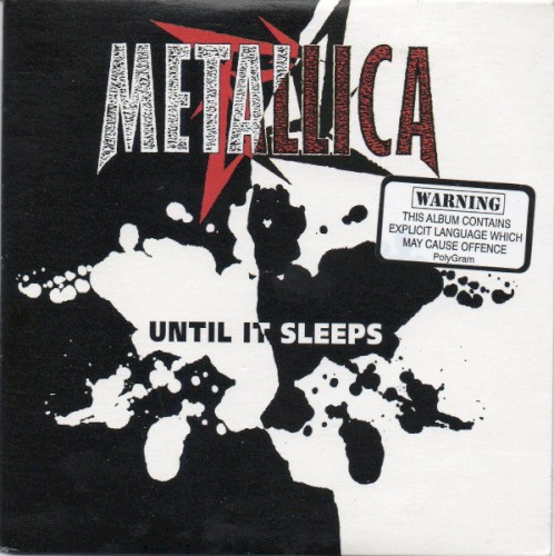 Portada del sencillo Until It Sleeps de Metallica