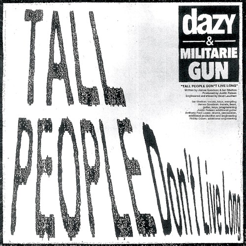 Pochette de Tall People Don’t Live Long par Militarie Gun (single)