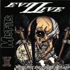 Evillive II by Misfits album cover art