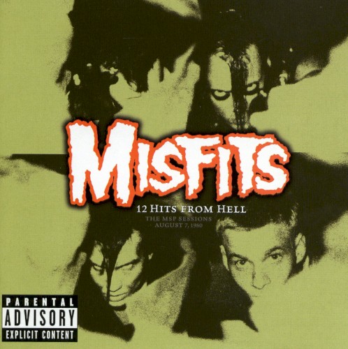 12 Hits From Hell by Misfits album cover art