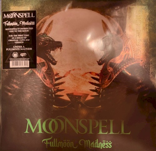 Cover-Artwork für die EP Fullmöön Maḋnëṡṡ von Moonspell