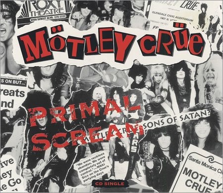 Portada del sencillo Primal Scream de Motley Crue