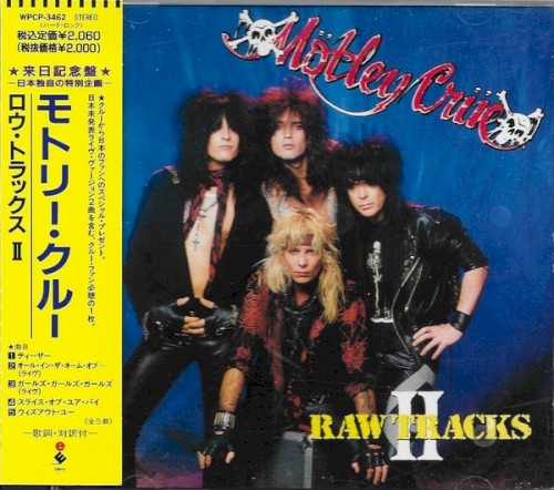 Cover-Artwork für die EP Raw Tracks II von Motley Crue