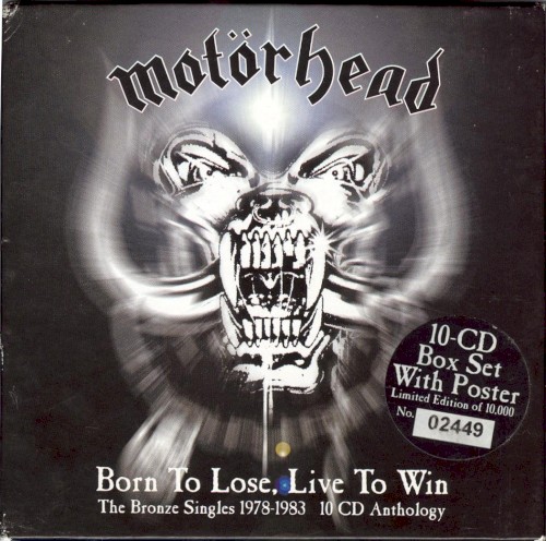 Pochette de Born to Lose, Live to Win: The Bronze Singles 1978-1983 par Motorhead (album)