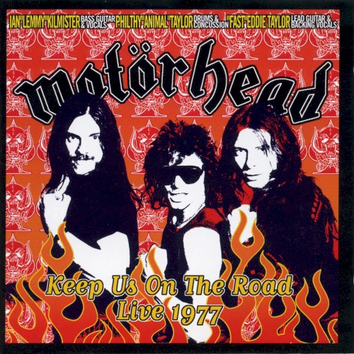 Cover-Artwork für das Album Keep Us on the Road: Live 1977 von Motorhead
