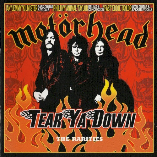 Tear Ya Down: The Rarities by Motorhead album cover art