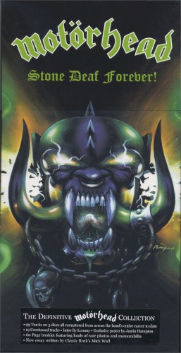 Stone Deaf Forever! by Motorhead album cover art