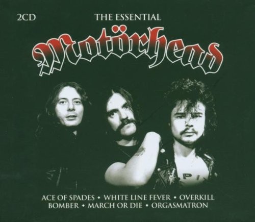 The Essential by Motorhead album cover art