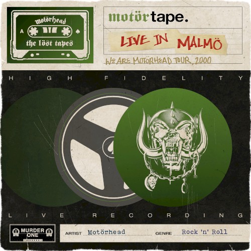 Cover-Artwork für das Album The Löst Tapes Vol. 3: Live in Malmö (We Are Motörhead Tour, 2000) von Motorhead