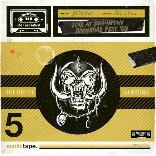 Pochette de The Löst Tapes, Vol. 5: Live at Donington Download Festival '08 (Donington, England, June 13, 2008) par Motorhead (album)