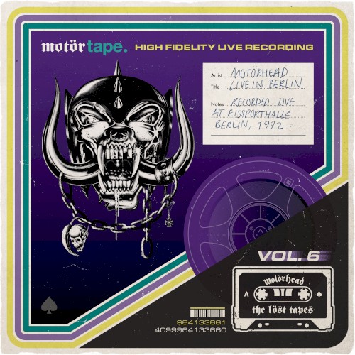 The Löst Tapes, Vol. 6: Live at Eissporthalle (Berlin, 14th Dec, 1992) by Motorhead album cover art