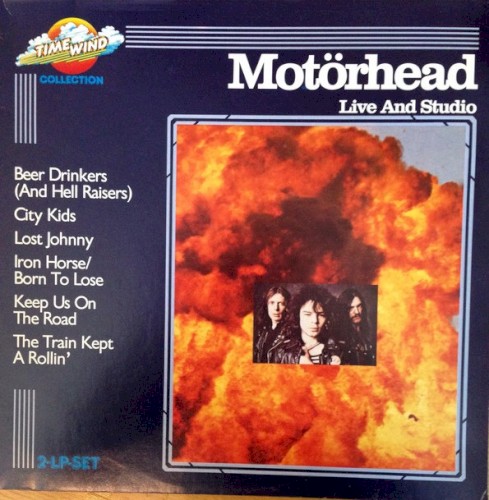 Motorhead 的 Live and Studio 專輯 封面