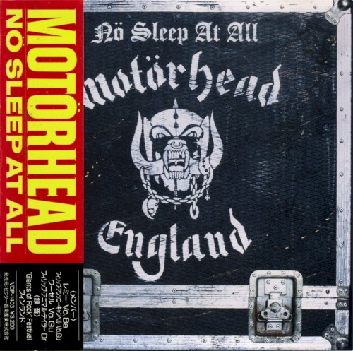 Motorhead 的 Nö Sleep at All 专辑封面