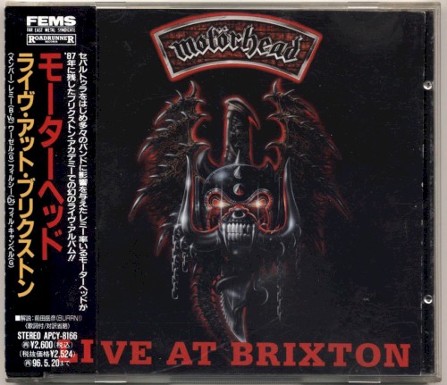 Live at Brixton '87 by Motorhead album cover art
