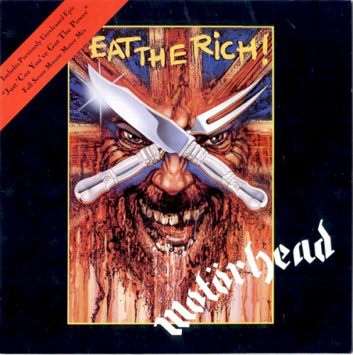 Eat the Rich by Motorhead single cover art