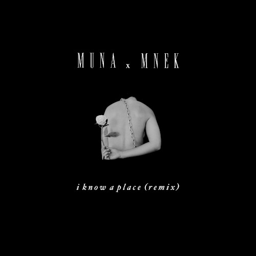 I Know a Place (remix) by MUNA single cover art