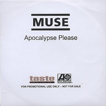 Apocalypse Please by Muse single cover art