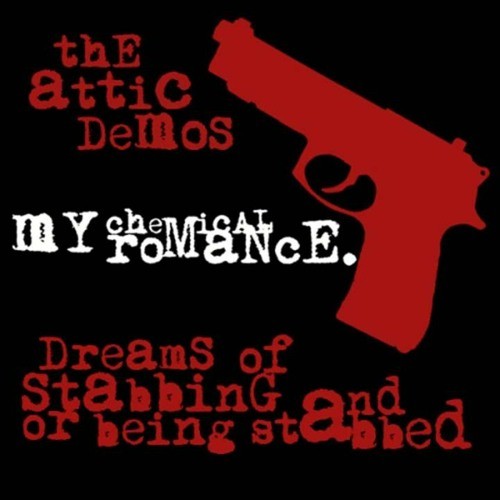 Portada del EP Dreams of Stabbing and/or Being Stabbed de My Chemical Romance