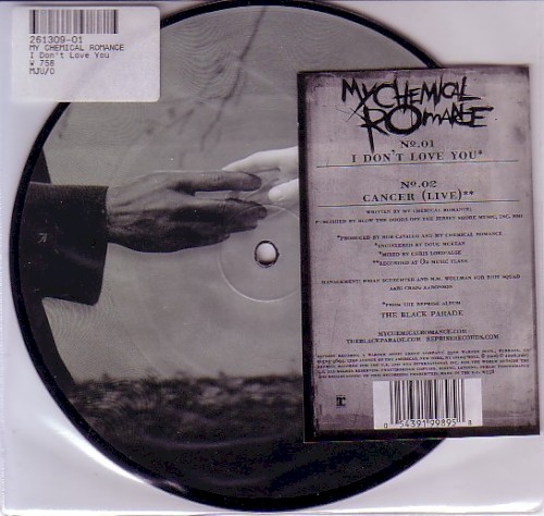 Portada del sencillo I Don’t Love You de My Chemical Romance